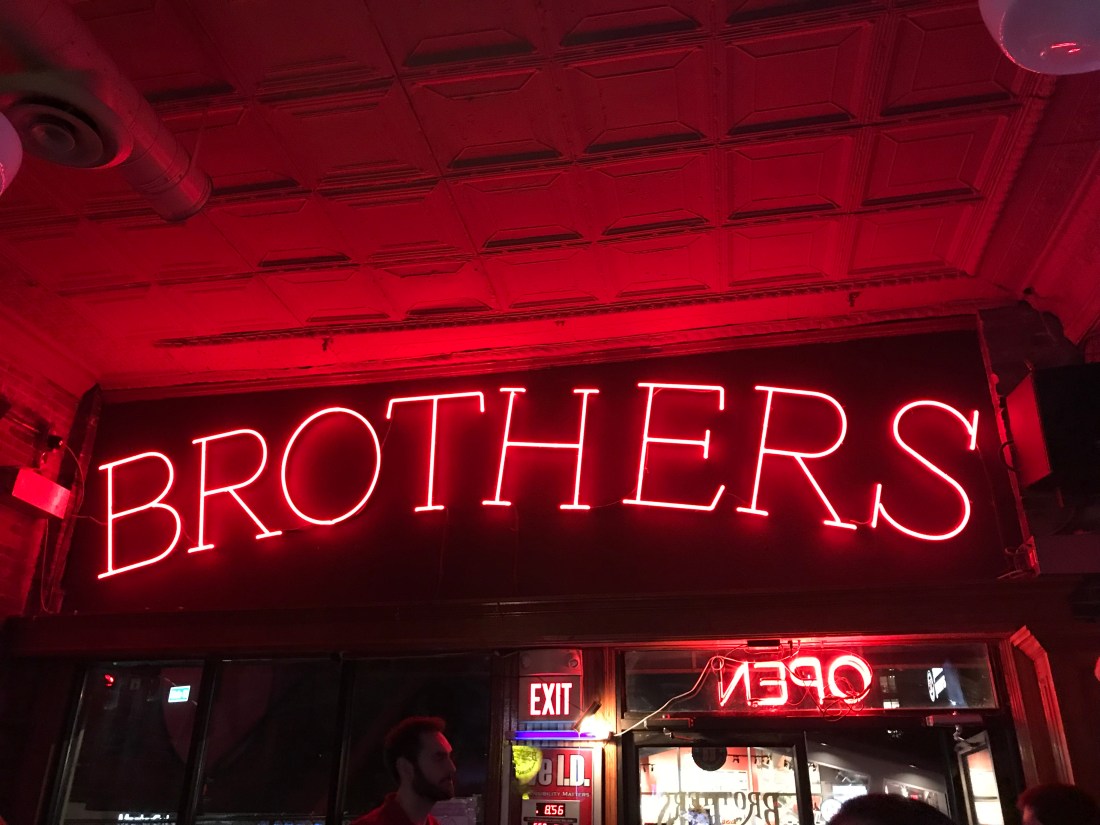 Brothers bar sign