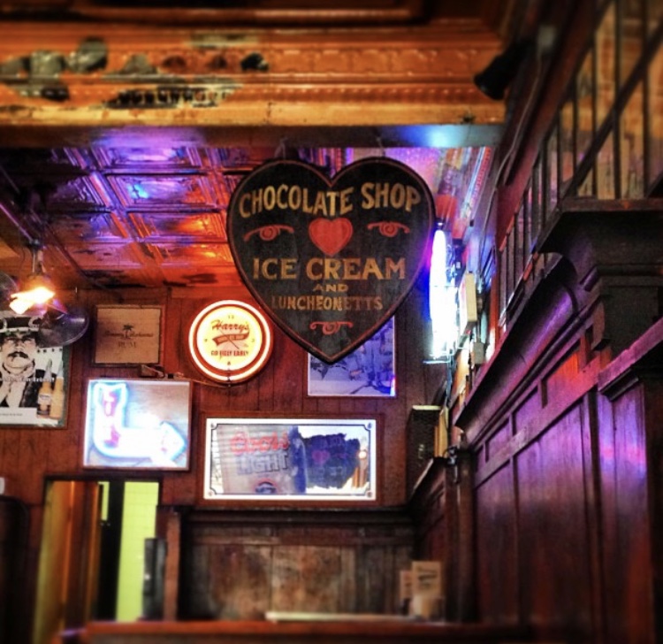 Inside of Harry's Chocolate Shop